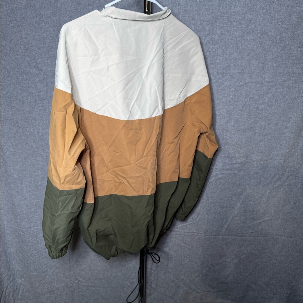 Colorblock Windbreaker Jacket - Picture 2 of 6